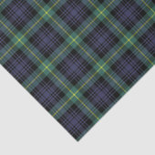 グリーンイエローパープルブラックスコットランドタータンチェックプレイド 薄葉紙 (詳細)