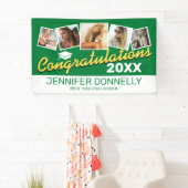 グリーンイエローホワイト2025卒業パーティー 横断幕 (インサイチュ)