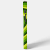 グリーンイエロー催眠ハートラブパターン Case-Mate iPhoneケース (裏面 / 左)