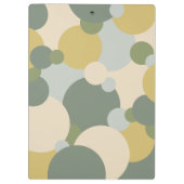 グリーンイエロー分子クリップボード クリップボード (裏面)