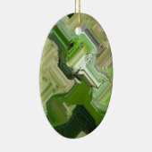 グリーンイグアナ セラミックオーナメント (右)