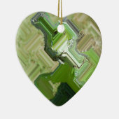 グリーンイグアナ セラミックオーナメント (右)