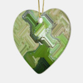 グリーンイグアナ セラミックオーナメント (左)