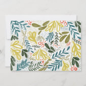 グリーンイバラ |フェスティバル植物写真 シーズンカード (裏面)