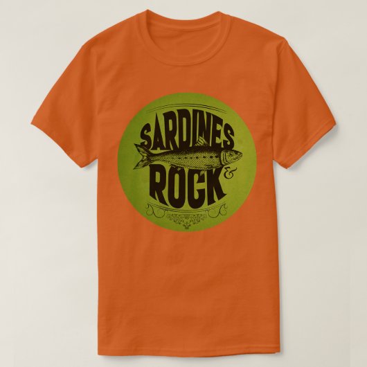 グリーンイワシ岩 Tシャツ (デザイン正面)