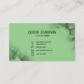 グリーンインクLOGO名刺 名刺 (裏面)