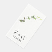 グリーンイングリッシュアイビーつる植物ウォーター結婚カラー (コーナー)