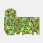 グリーンイングリッシュアイビー自然水の色パターン フェイバーボックス (折り畳みなし)