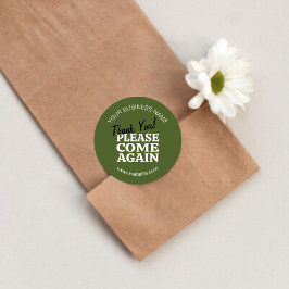 グリーンインスパイアヴィンテージ「お来より！」 ラウンドシール