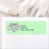 グリーンインフィニティハート住所 シール (インサイチュ)