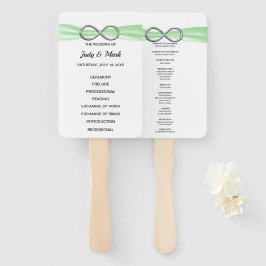 グリーンインフィニティ結婚式 プログラムファン ハンドファン