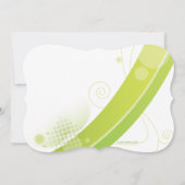 グリーンインプレッション招待状 招待状 (裏面)