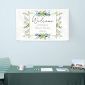 グリーンイージュの結婚前お披露目バナー 横断幕 (トレードショー)