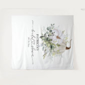 グリーンイージー 秋のブライダルシャワー 背景 タペストリー (正面(横))