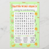 グリーンイースター語検索紙 (正面)