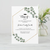 グリーンイー 卒業写真 枠 イーグル葉 招待状 (スタンド正面)