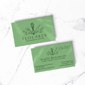 グリーンウィスクペストリーシェフホームベーカリーカフェペストリー 名刺