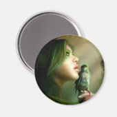 グリーンウィスパー磁石 マグネット (正面/裏面)