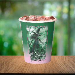 グリーンウィッチのイラストがかわいいバースデーグッズ 紙コップ