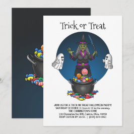 グリーンウィッチのハロウィンパーティーでお菓子をもらおう 招待状