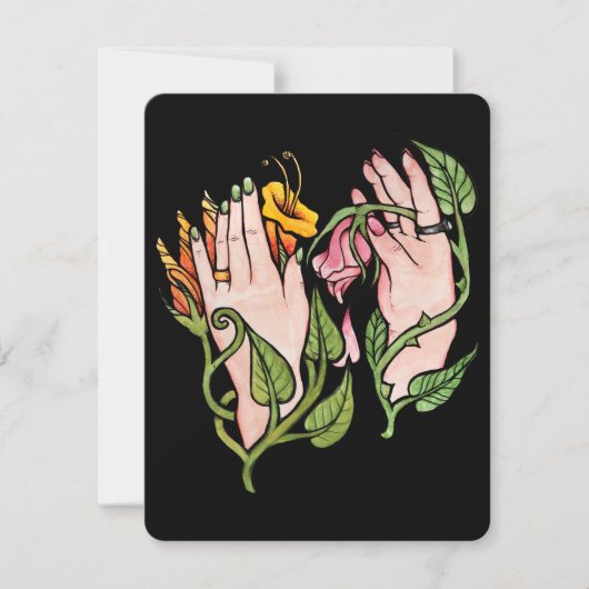 グリーンウィッチマジック 招待状 (正面)