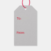 グリーンウィリアムMORRISギフトラベルカスタムイニシャル ギフトタグ (裏面)