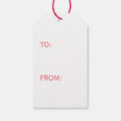 グリーンウィリアムMORRISギフトラベルカスタムイニシャル ギフトタグ (裏面)