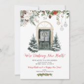 グリーンウィンタークリスマス新住所発表 招待状 (正面)