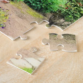 グリーンウィンドミルガーデンデコール ジグソーパズル (側面)