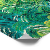 グリーンウィートフィールドオーバーズ(1890) by Vincent ポスター (角)