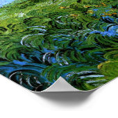 グリーンウィートフィールドバンゴッホファインアート ポスター (角)