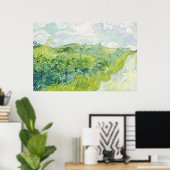 グリーンウィートフィールド、オーバー(1890) by Vincent Van G ポスター (ホームオフィス)
