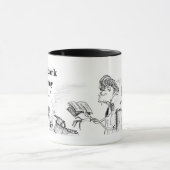グリーンウィーニー「嵐の夜だった」マグ マグカップ (中央)