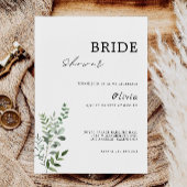 グリーンウェディングシャワー招待状 招待状