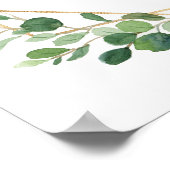 グリーンウェディングラブ　スイートなパーティーサイン ポスター (角)