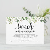 グリーンウェディング後のディナー・パーティー 招待状 (スタンド正面)