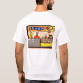 グリーンウェニー「シン・アバン」シャツ(デザインバック) Tシャツ (裏面)