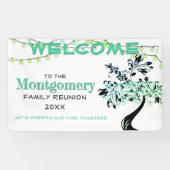 グリーンウェルカムファミリー懇親会ツリーホタルライト 横断幕 (横)