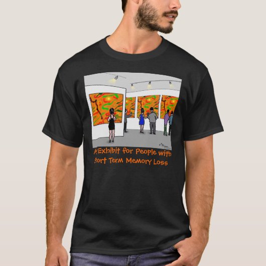 グリーンウェーニ「アート展」シャツ Tシャツ (正面)