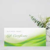 グリーンウェーブギフトカード証明書 (スタンド正面)