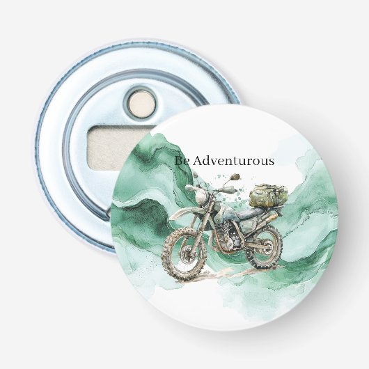 グリーンウェーブバイクで冒険しよう 栓抜き (正面)