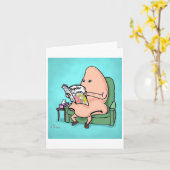 グリーンウェー人気があるニ「洞」ノートカード カード (黄色い花)