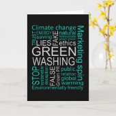 グリーンウォッシング詐欺 カード (黄色い花)