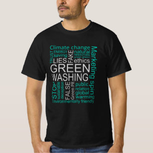 グリーンウォッシング詐欺 Tシャツ