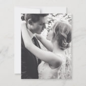 グリーンウォーターのアートスプラットのブライダルシャワー 招待状 (裏面)