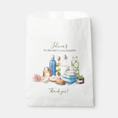 グリーンウォーターカラースパとウェルネスバチェロレッテ フェイバーバッグ (正面)