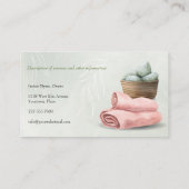 グリーンウォーターカラーデイスパとウェルネス 名刺 (裏面)