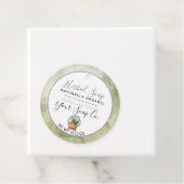 グリーンウォーターカラーバス＆ボディ用ハングタグ 🧼 フェイバータグ (インサイチュ)