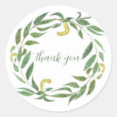 グリーンウォーターリース ラウンドシール (正面)