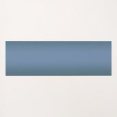 グリーンウォーター素朴カラー植物性フローラ花 ヨガマット (裏面(横))